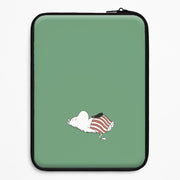 Moom On Grass Laptop Sleeve 1
