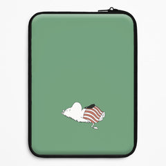 Moom On Grass Laptop Sleeve
