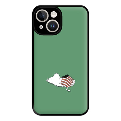 Moom On Grass Phone Case for iPhone 14