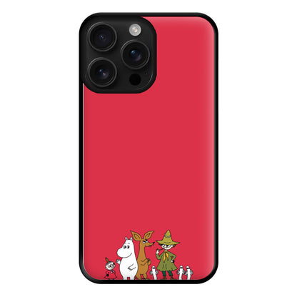 Moom Characters Phone Case for iPhone 16 Pro Max