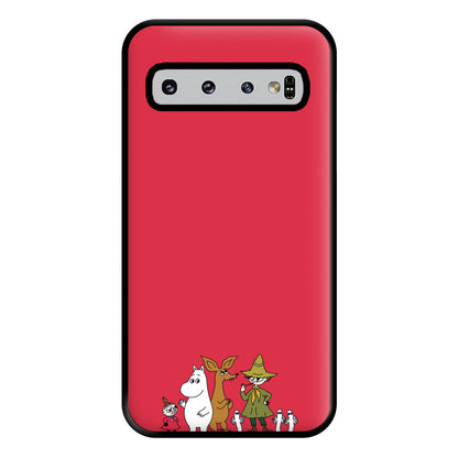 Moom Characters Phone Case for Galaxy S10 Plus