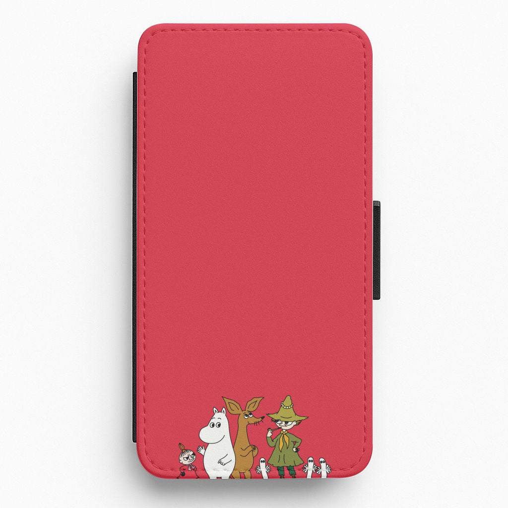 Moom Characters Flip / Wallet Phone Case