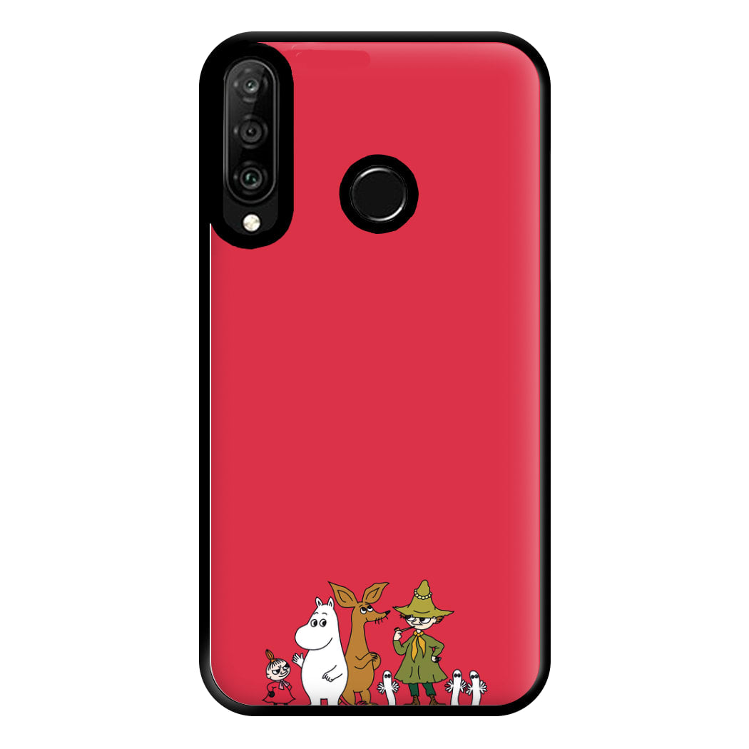 Moom Characters Phone Case for Huawei P30 Lite