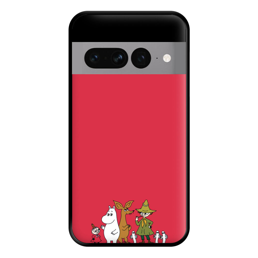 Moom Characters Phone Case for Google Pixel 7 Pro