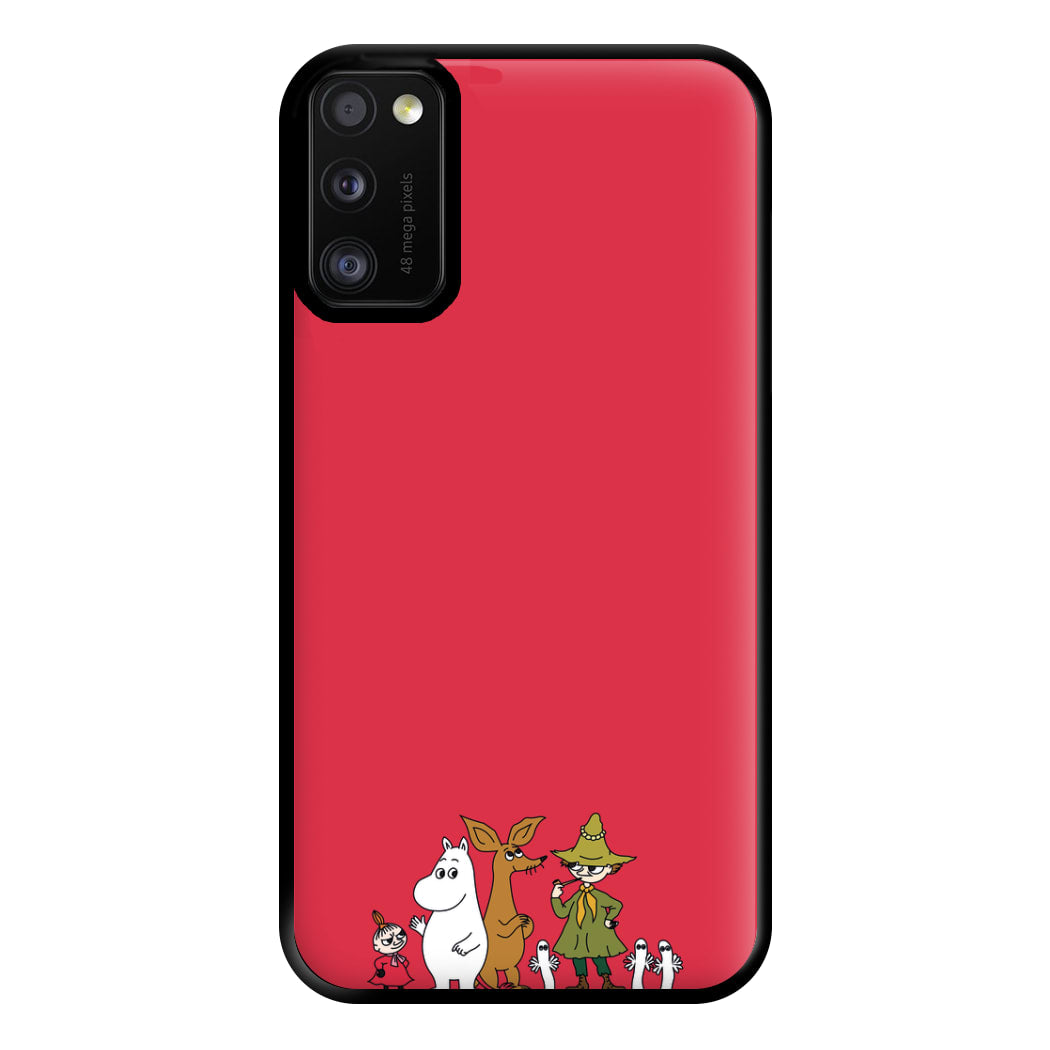 Moom Characters Phone Case for Galaxy A41