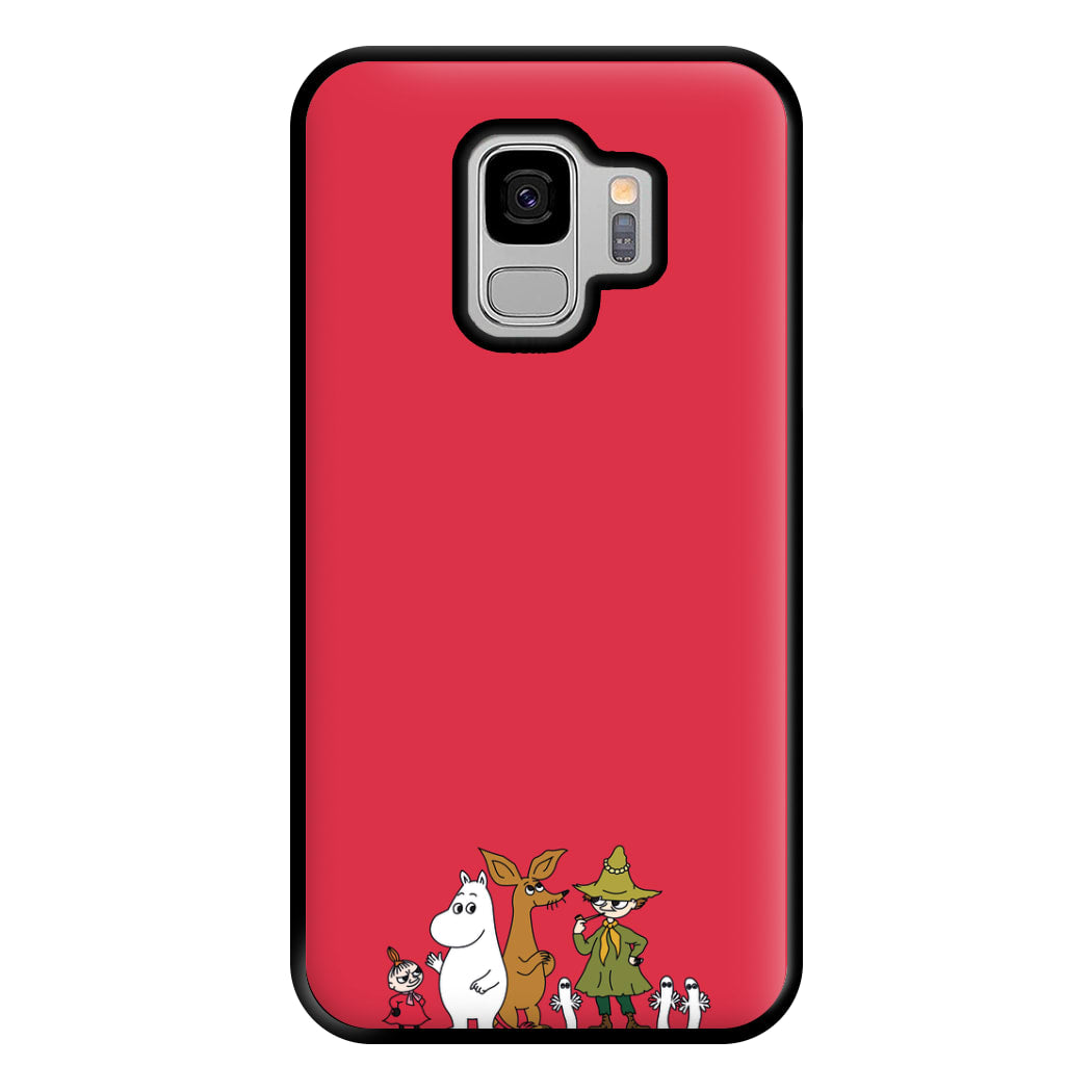 Moom Characters Phone Case for Galaxy S9 Plus