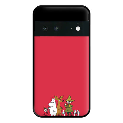 Moom Characters Phone Case for Google Pixel 6a