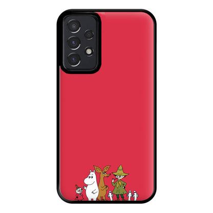 Moom Characters Phone Case for Galaxy A52 / A52s