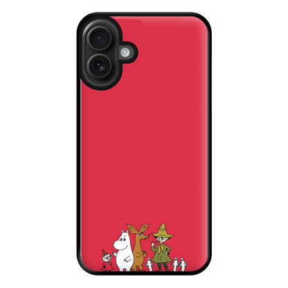 Moom Characters Phone Case for iPhone 16 Plus