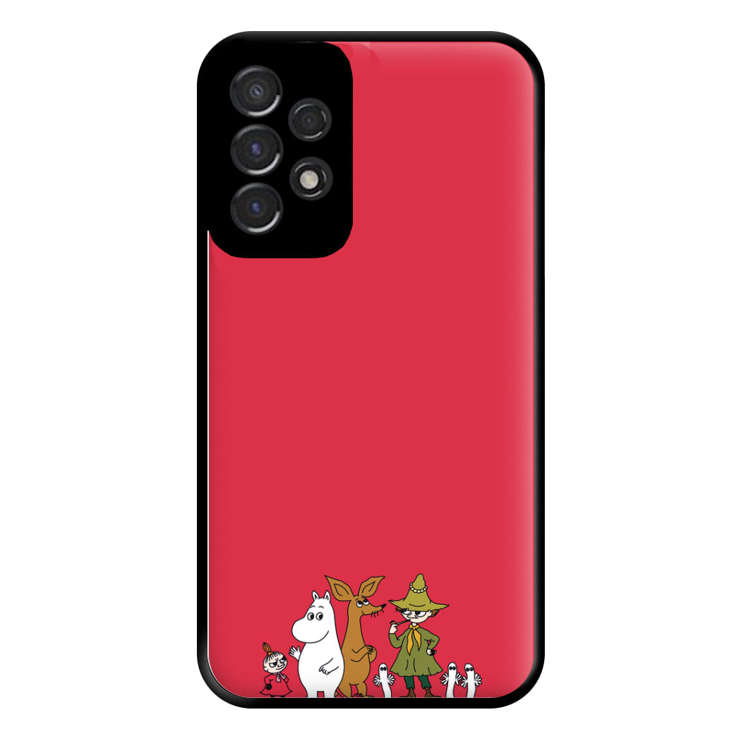 Moom Characters Phone Case for Galaxy A53