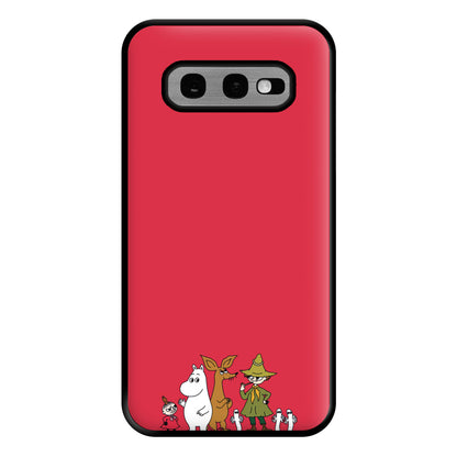 Moom Characters Phone Case for Galaxy S10e