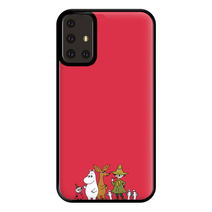 Moom Characters Phone Case for Galaxy A71