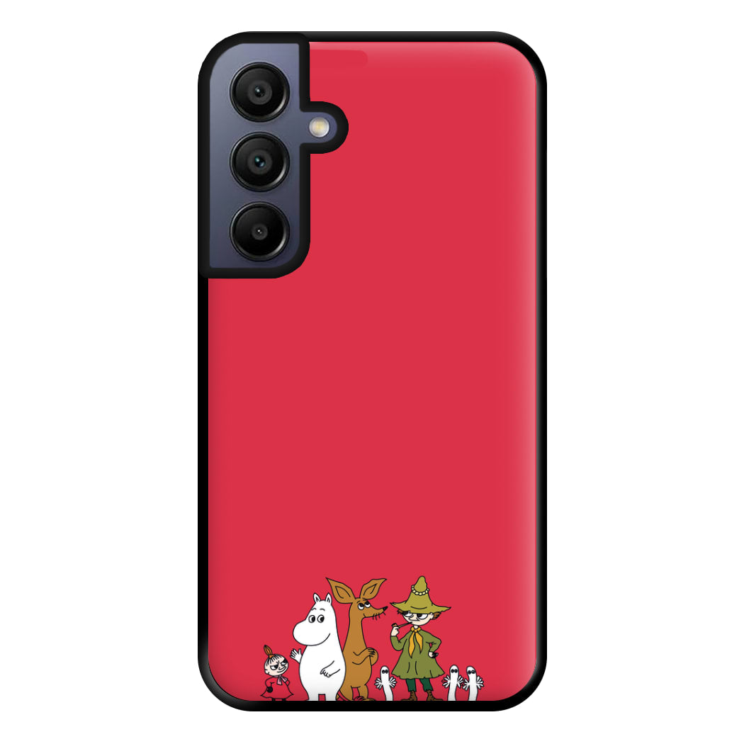 Moom Characters Phone Case for Galaxy A15