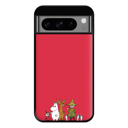 Moom Characters Phone Case for Google Pixel 8 Pro