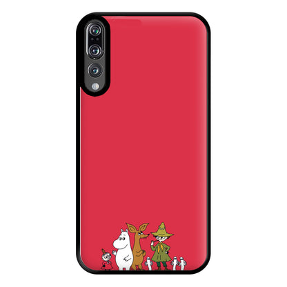 Moom Characters Phone Case for Huawei P20 Pro