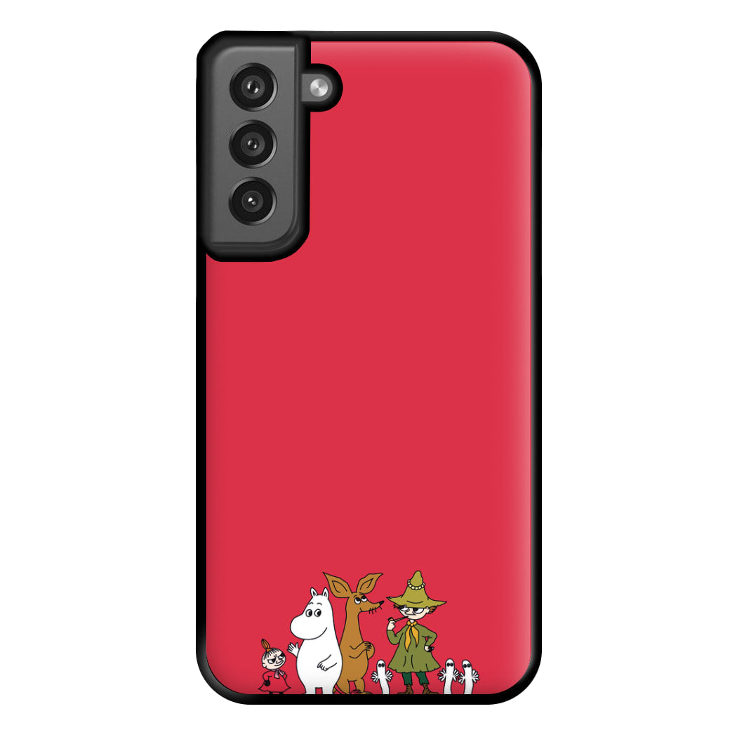 Moom Characters Phone Case for Galaxy S21FE