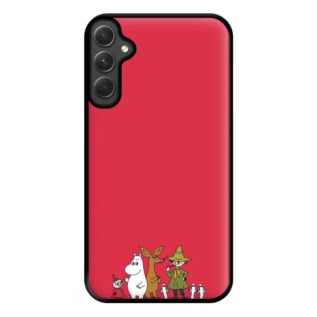 Moom Characters Phone Case for Galaxy A54