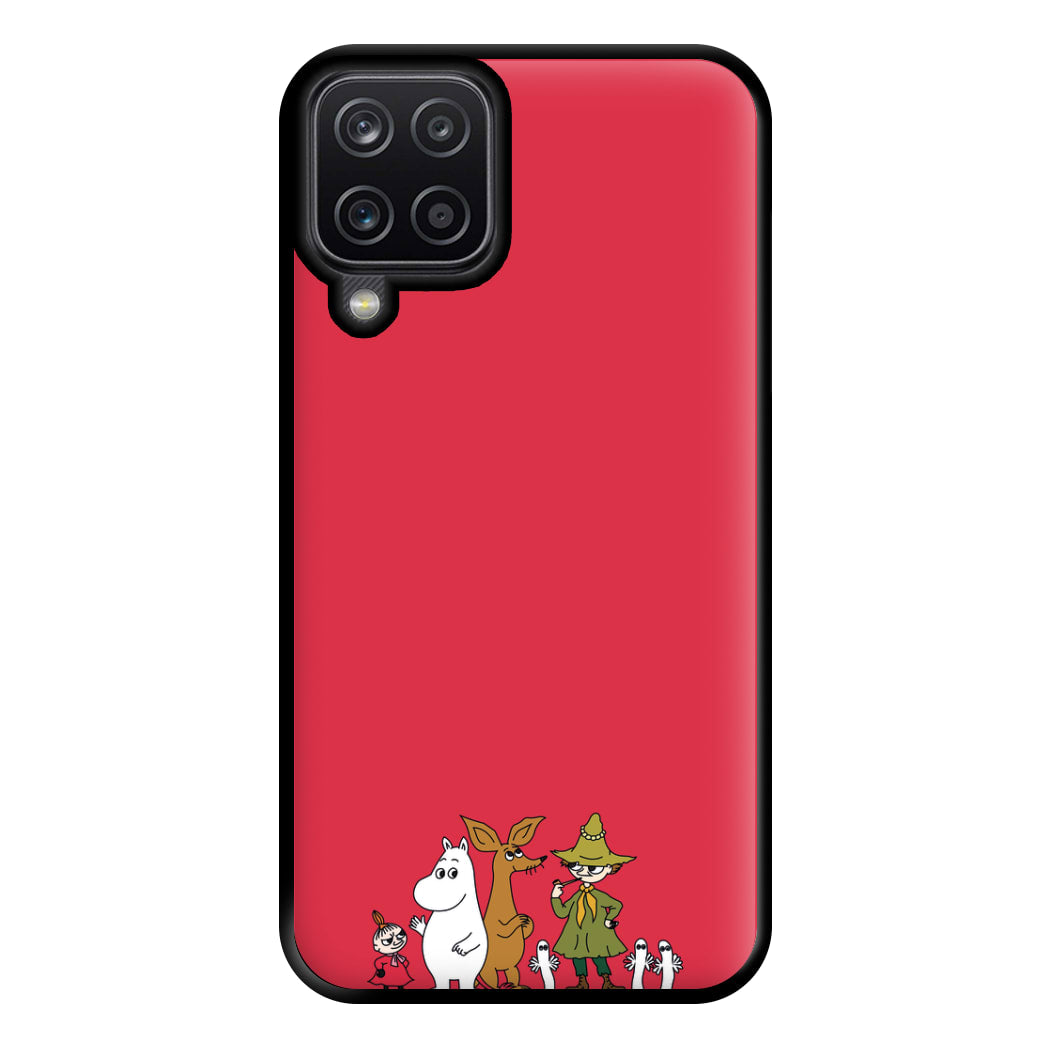 Moom Characters Phone Case for Galaxy A12