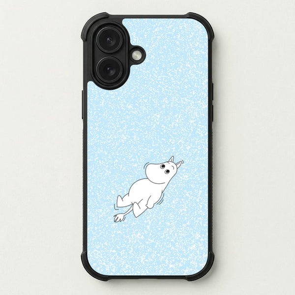 Moom In Glitter Phone Case — Bumper case