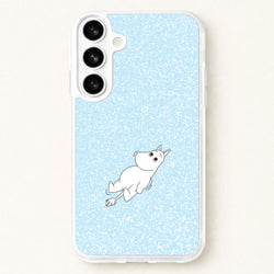 Moom In Glitter Phone Case for Galaxy S26