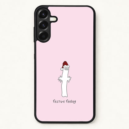 Festive Feeling Wiggly Moom Phone Case for Galaxy A57