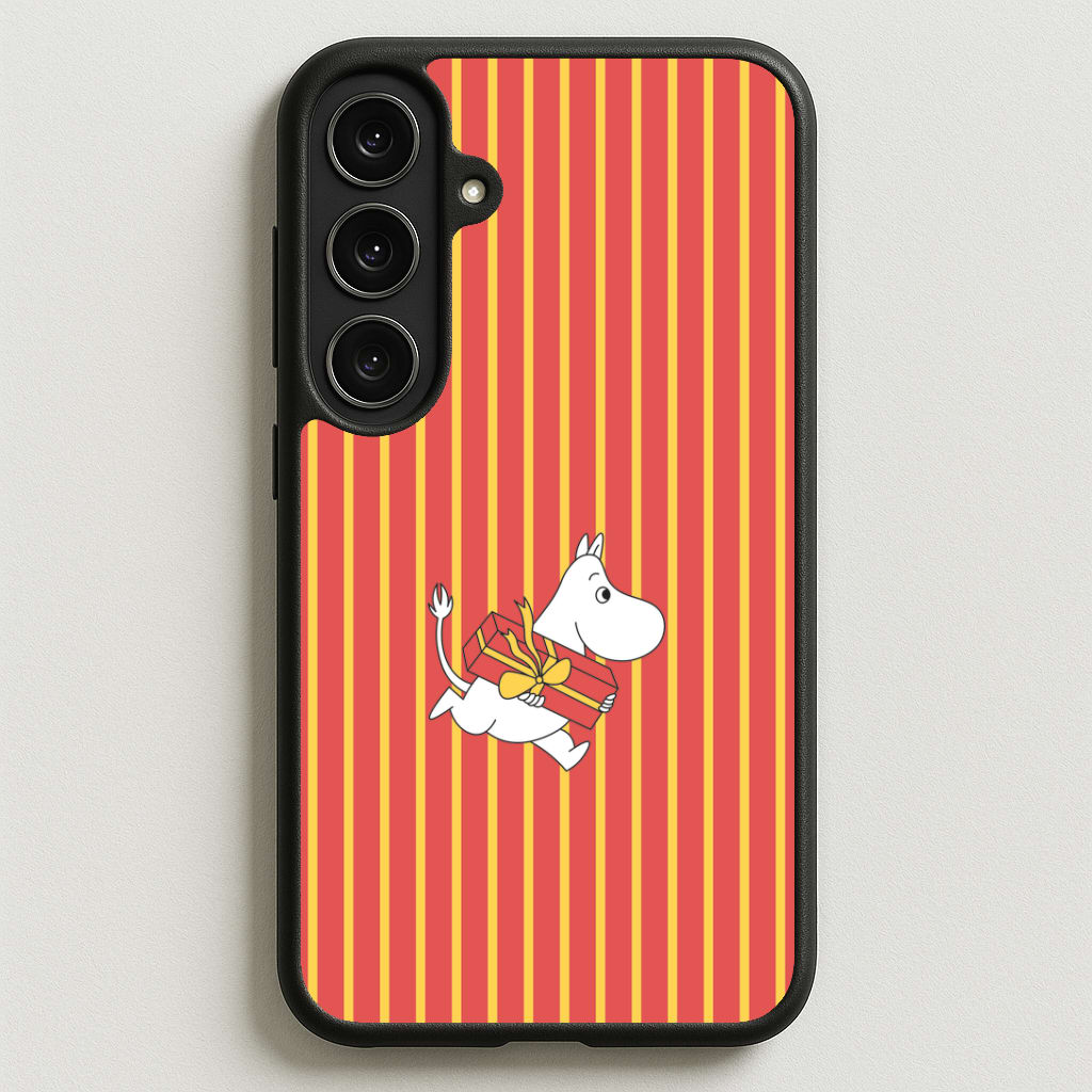 Red Present Moom Phone Case for Galaxy S25FE