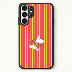 Red Present Moom Phone Case for Galaxy S26 Ultra
