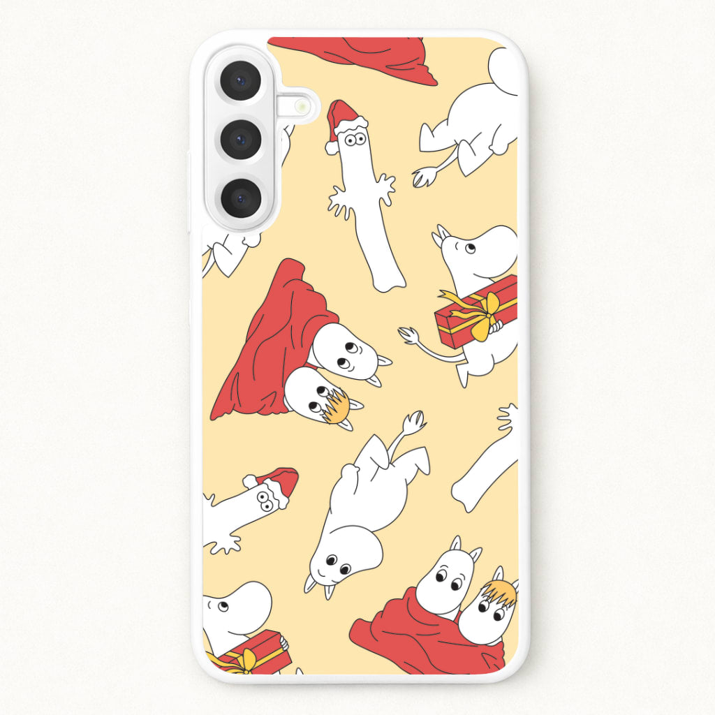 Christmas Mooms Pattern Phone Case for Galaxy A37