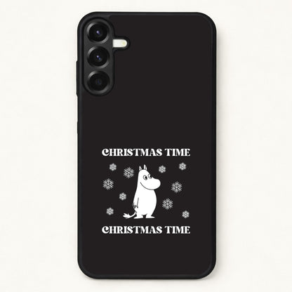 Christmas Time Moom Phone Case for Galaxy A57
