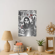 Monochrome Scream Collage Poster 2