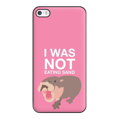 I Was Not Eating Sand Phone Case for iPhone 5 / 5s / SE 2016