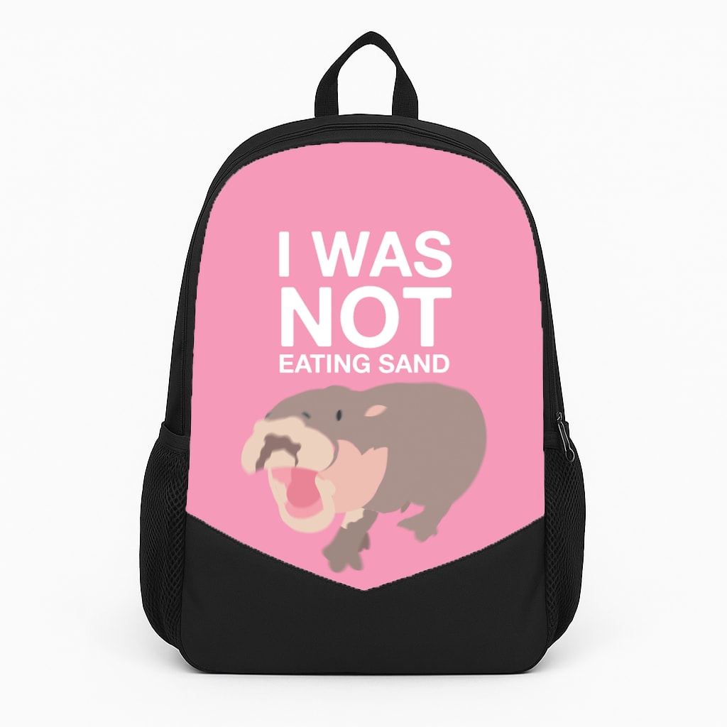 I Was Not Eating Sand Backpack