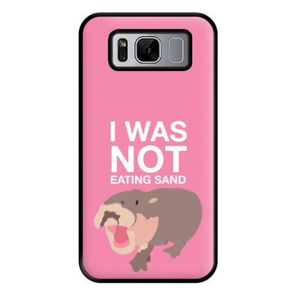 I Was Not Eating Sand Phone Case for Galaxy S8 Plus