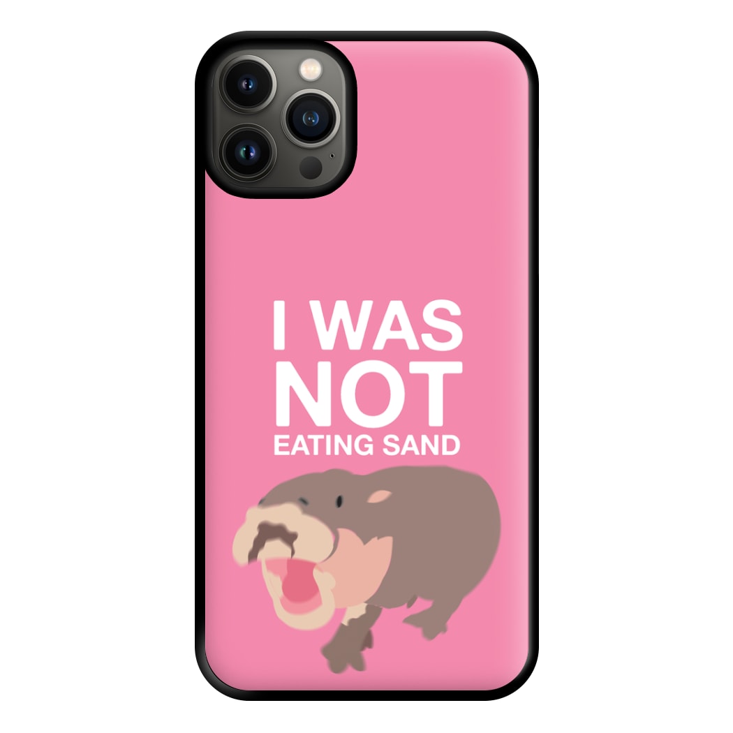 I Was Not Eating Sand Phone Case for iPhone 13