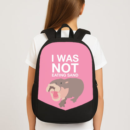 I Was Not Eating Sand Backpack