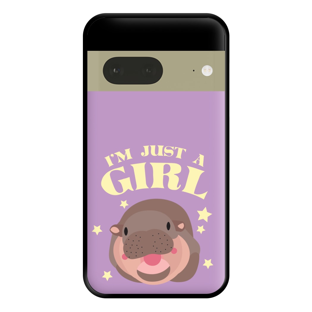 I'm Just A Girl Phone Case for Google Pixel 7a