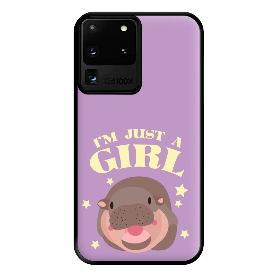 I'm Just A Girl Phone Case for Galaxy S20 Ultra