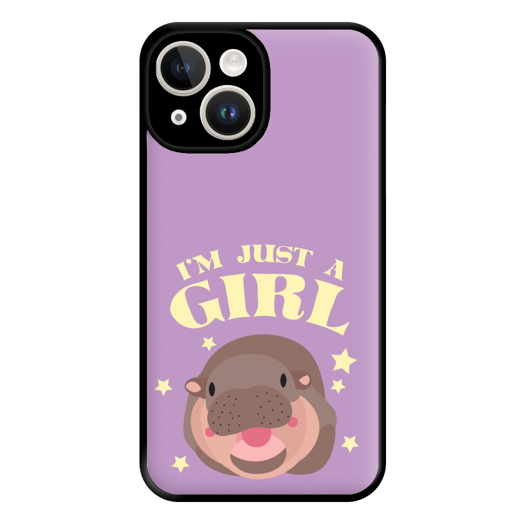 I'm Just A Girl Phone Case for iPhone 14