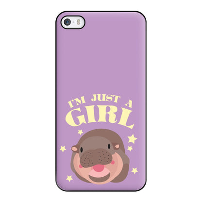 I'm Just A Girl Phone Case for iPhone 5 / 5s / SE 2016