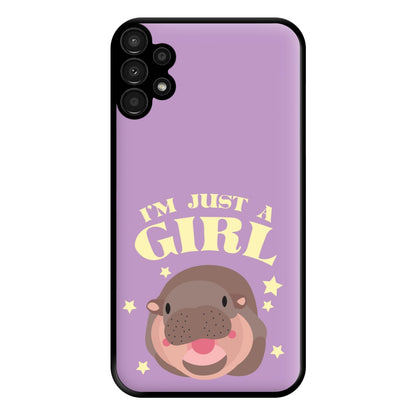 I'm Just A Girl Phone Case for Galaxy A13