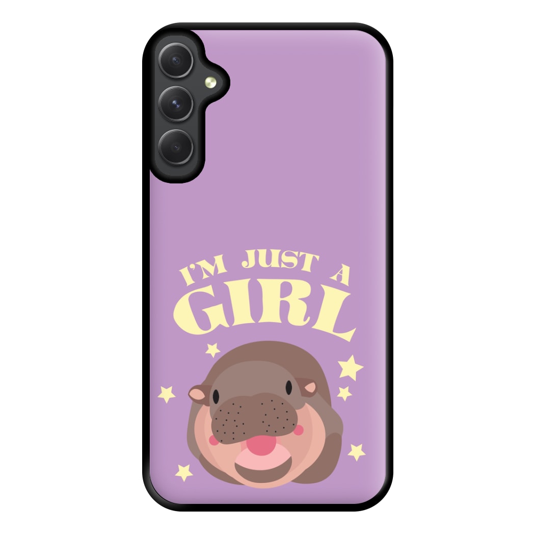 I'm Just A Girl Phone Case for Galaxy A14