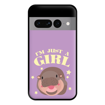 I'm Just A Girl Phone Case for Google Pixel 7 Pro