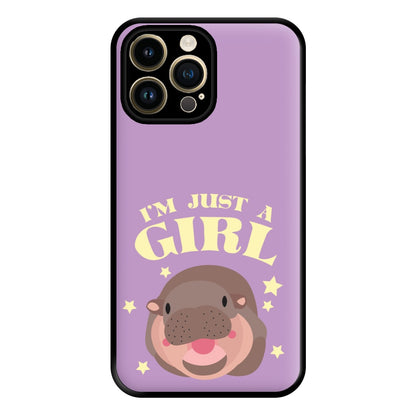 I'm Just A Girl Phone Case for iPhone 14 Pro Max