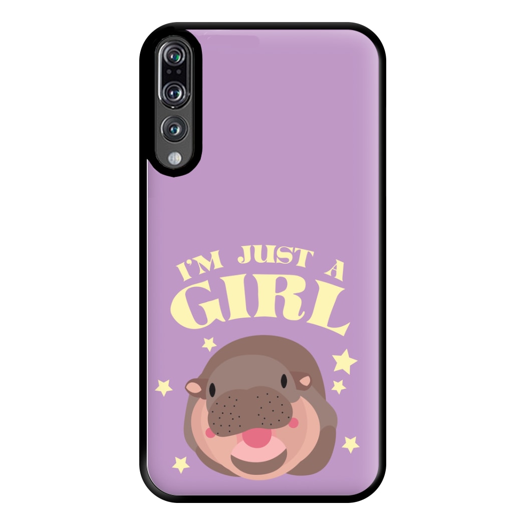 I'm Just A Girl Phone Case for Huawei P20 Pro