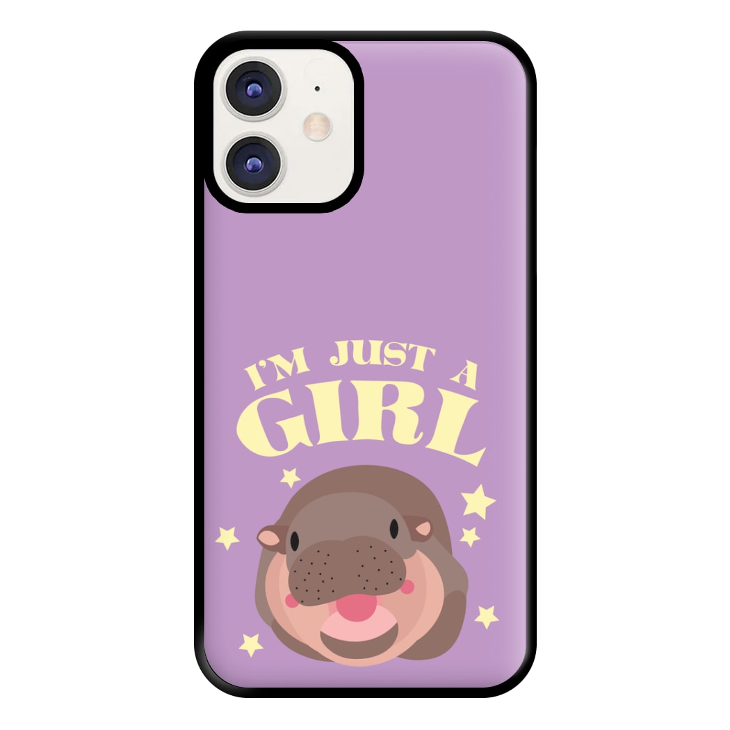 I'm Just A Girl Phone Case for iPhone 11