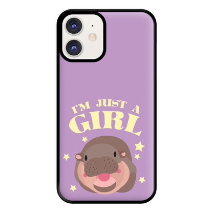 I'm Just A Girl Phone Case for iPhone 11