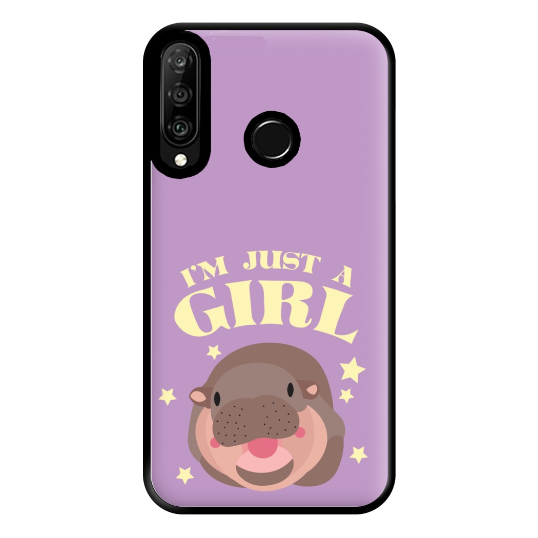 I'm Just A Girl Phone Case for Huawei P30 Lite