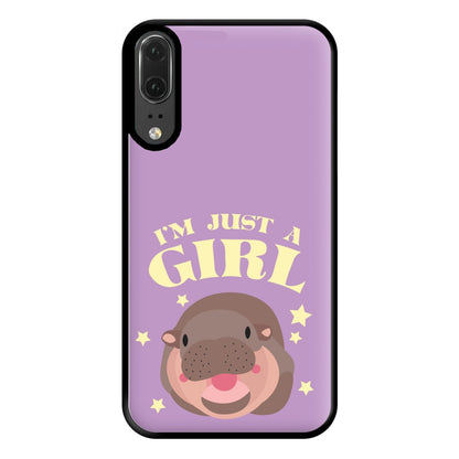 I'm Just A Girl Phone Case for Huawei P20