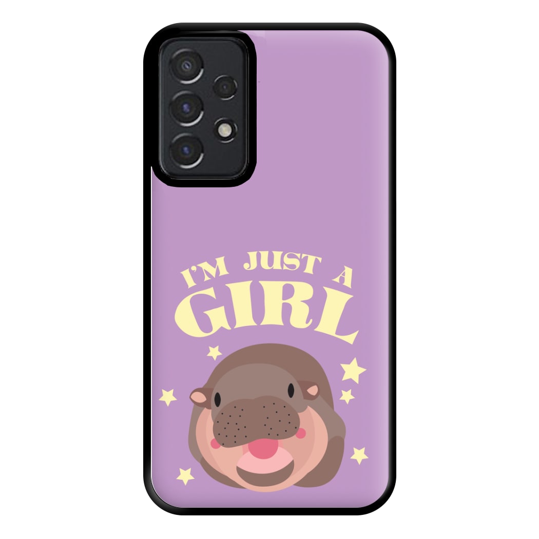 I'm Just A Girl Phone Case for Galaxy A52 / A52s