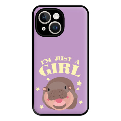 I'm Just A Girl Phone Case for iPhone 14 Plus